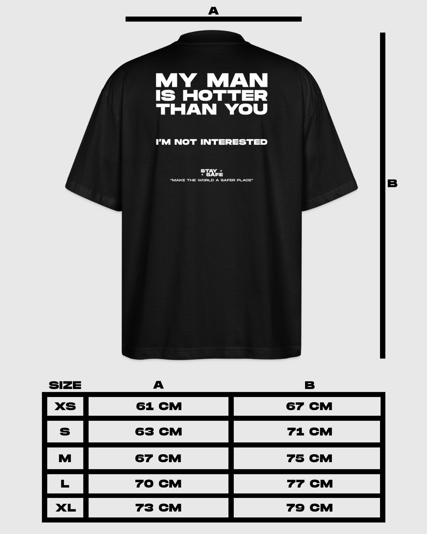 Man Oversized T-Shirt