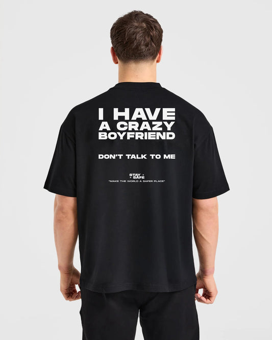 Crazy Boy Oversized T-Shirt